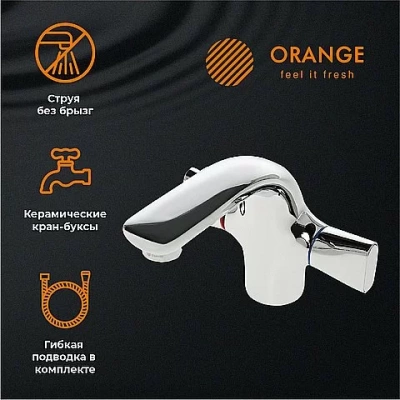 Набор смесителей Orange Lotos M32-311cr хром