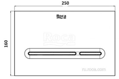 Кнопка для инсталляции Roca PL-5 890099002