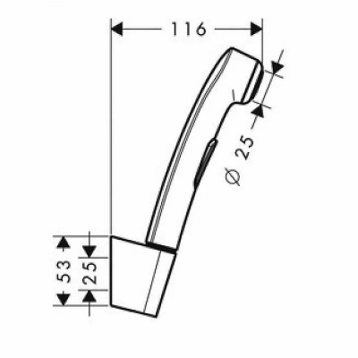 Гигиенический душ Hansgrohe 96907000