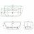 Акриловая ванна Vagnerplast Vera 166x80 KRBV166VER9X-64 белая