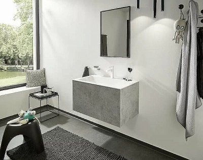 Смеситель для раковины Hansgrohe Finoris 76010700 белый матовый