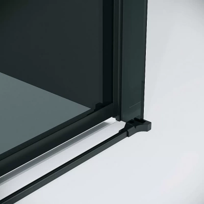 Душевой уголок Grossman Classic 120.K33.04.1180.21.10 110x80 профиль черный матовый/стекло тонированное