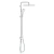 Душевая система Grohe Tempesta System 250 Cube 26694001 хром