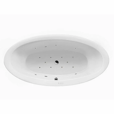 Ванна акриловая EXCELLENT Lumina RELAX WAEX.LUM19.RELAX.CR 190x95 белая с гидромассажем