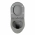Унитаз подвесной BelBagno Colorato BB062CHR-GR безободковый, серый матовый