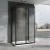 Душевой уголок ABBER Schwarzer Diamant AG30100BH-S85B-S85B 100x85 стекло прозрачное/профиль черный Душевой уголок ABBER Schwarzer Diamant AG30100BH-S85B-S85B 100x85 стекло прозрачное/профиль черный