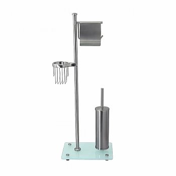 Стойка для ванной WasserKRAFT K-1264NICKEL никель
