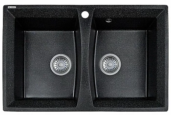 Мойка кухонная Kaiser KM2M-5078 BW черная