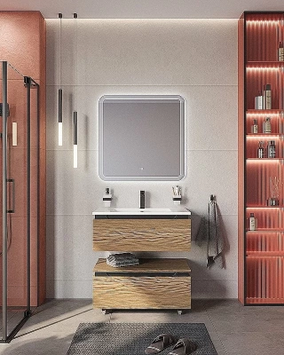 Нижняя тумба Cezares SLIDER-800-1C-PI-RT-P дуб тангент