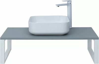 Столешница для раковины Aquanet Арт 90 мисти грин