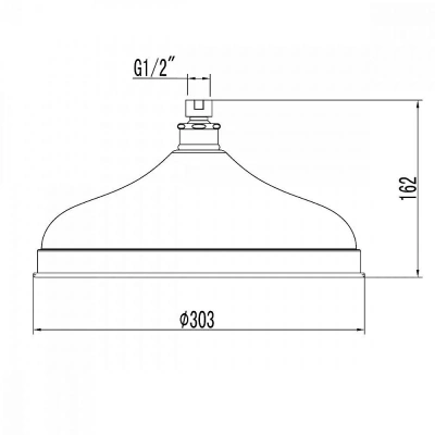 Верхний душ Lemark LM9830B
