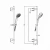 Душевой гарнитур Iddis Bild BIL3F65i16