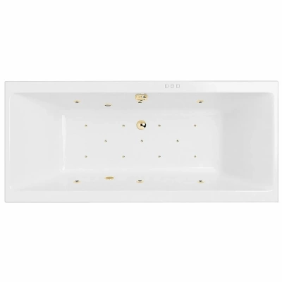 Ванна акриловая EXCELLENT Pryzmat Slim RELAX WAEX.PRY17S.RELAX.GL 170x75 белая с гидромассажем