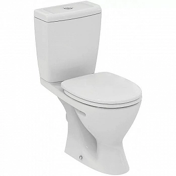 Унитаз напольный Ideal Standard Eurovit V337001 белый, с бачком, с крышкой