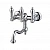 Смеситель для ванны Caprigo Adria Classic Metal 03M-518-crm хром