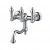 Смеситель для ванны Caprigo Adria Classic Metal 03M-518-crm хром Смеситель для ванны Caprigo Adria Classic Metal 03M-518-crm хром
