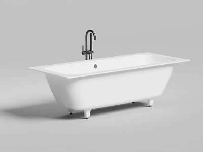 Ванна Salini Orlanda AXIS S-Sense 103211MRH 190x80 белая/снаружи RAL матовая