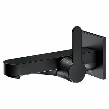 Смеситель для раковины KEUCO IXMO FLAT 59516370302 черный матовый