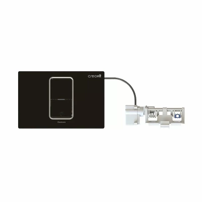 Кнопка для инсталляции Creavit FP8003.02 черная