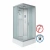 Душевая кабина Niagara Classic 330844QP 100x80 стекло матовое/профиль серебро