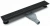 Душевой трап ESBANO Combi C-RAIN-70MB 70 матовый черный