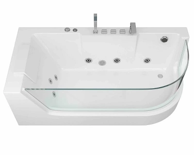 Ванна акриловая GROSSMAN GR-17000-1 170x80 белая с гидромассажем