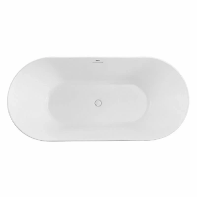 Акриловая ванна BelBagno BB411 170х80 белая матовая