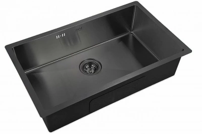 Мойка кухонная Zorg Inox PVD 7444 Черная