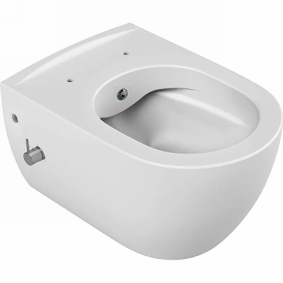 Унитаз Boheme Bianca 963-2-WM белый матовый, безободковый, с функцией биде