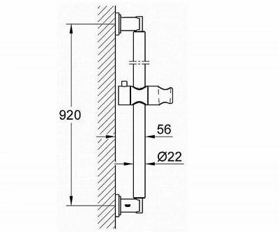 Душевая штанга Sena 28346000