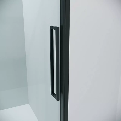 Душевой уголок Grossman Cosmo 120.K33.02.1370.21.00 130x70 профиль черный матовый/стекло прозрачное