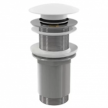 Донный клапан для ванны Salini Up&Down D401 16231WM белый матовый