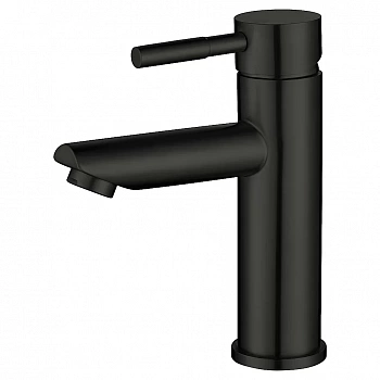 Смеситель для раковины Melana Tondo 610101PVD-B черный