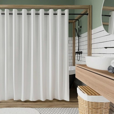 Текстильная шторка для ванны WasserKRAFT Vils SC-10202