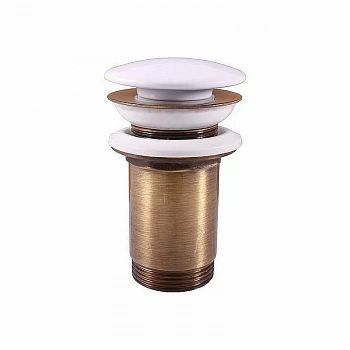 Донный клапан для раковины Rav-Slezak MD0485SM бронза