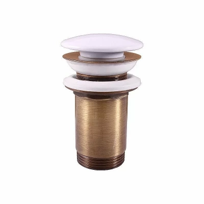 Донный клапан для раковины Rav-Slezak MD0485SM бронза