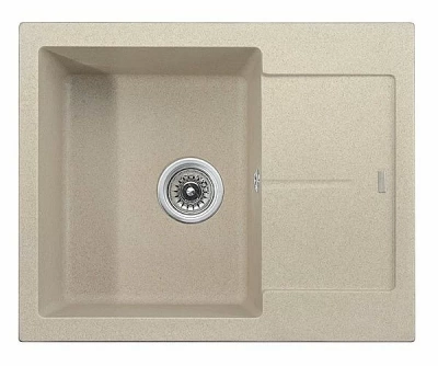 Мойка кухонная Kaiser KGMK-6250-SB песочный мрамор
