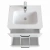Тумба с раковиной IDDIS Brick BRI60W0i95K 60 белая