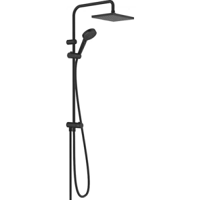 Душевая система Hansgrohe Vernis Shape Showerpipe 26289670 черная матовая