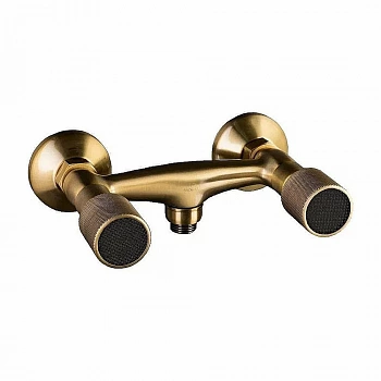 Смеситель для душа Boheme Royal Cristal 314-Royal/CRST black бронза/Preciosa