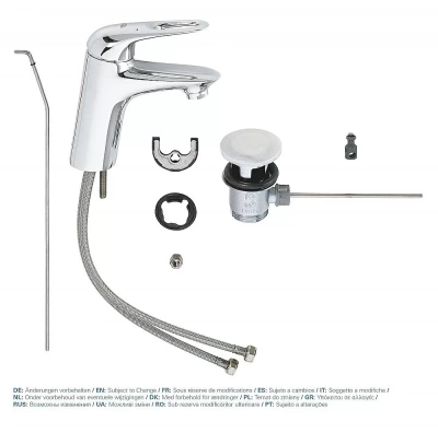 Смеситель для раковины Grohe Eurostyle New 33558003 хром