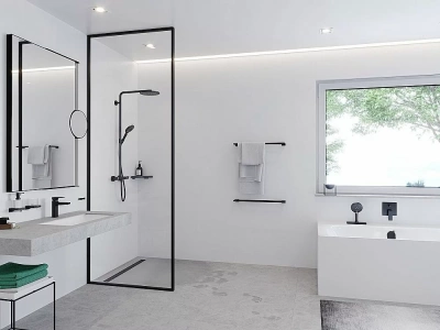 Внешняя часть излива на ванну Hansgrohe Exafill S  58117990