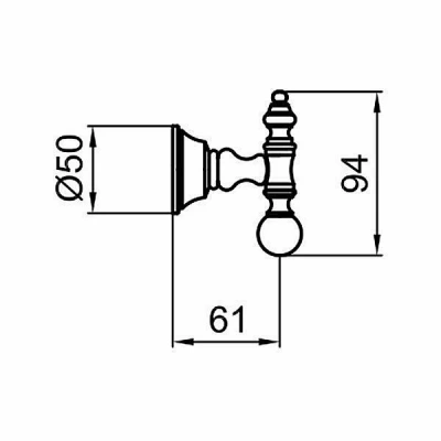 Крючок Webert Karenina KA500401015