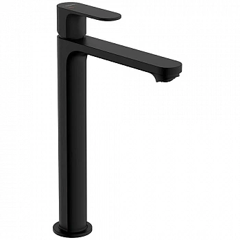 Смеситель для раковины Hansgrohe Rebris S 72580670 черный матовый