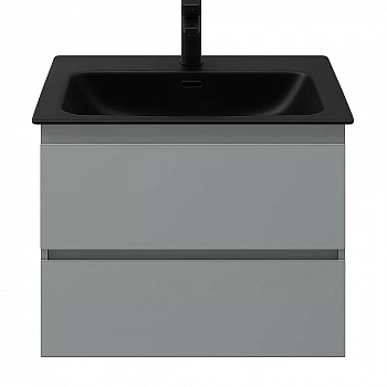 Тумба с раковиной Aquanet Вега 2.0 337959/329253 60 мисти грин