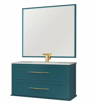Тумба с раковиной Cezares TIFFANY 75 Blu Petrolio