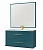 Тумба с раковиной Cezares TIFFANY 75 Blu Petrolio