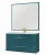 Тумба с раковиной Cezares TIFFANY 75 Blu Petrolio