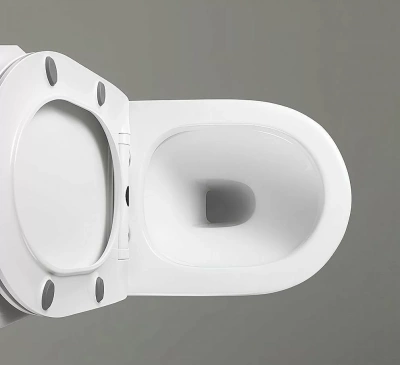 Унитаз напольный CeruttiSpa Orlter CT9867 безободковый, с бачком, с крышкой микролифт, белый