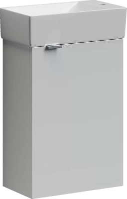 Тумба с раковиной Sancos Mini  MN35W белый глянец